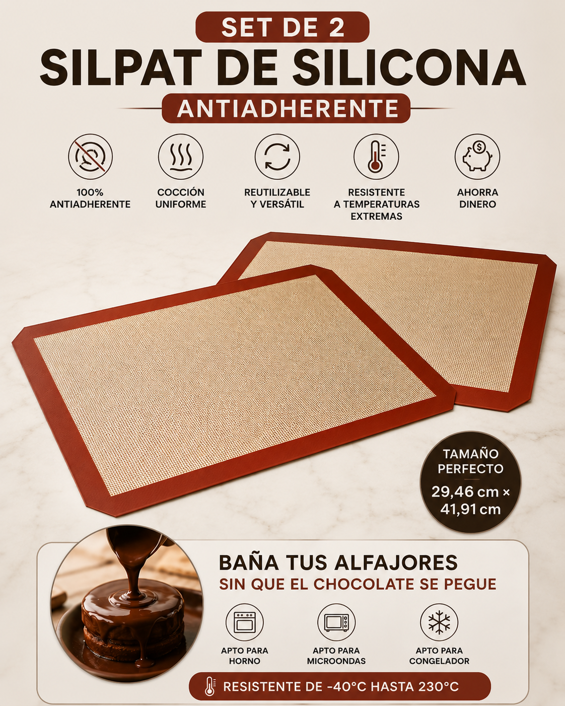 Tapete de Silicona Silpat