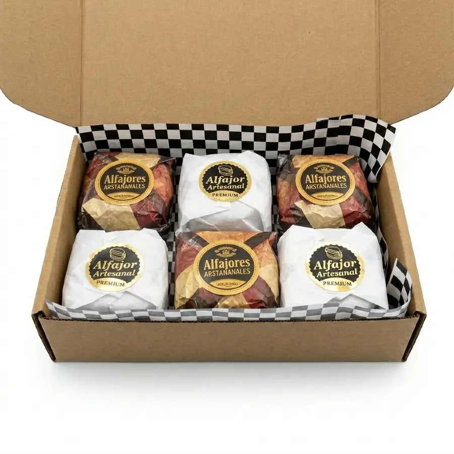 Caja de Alfajores Artesanales Premium (Envío Gratis)